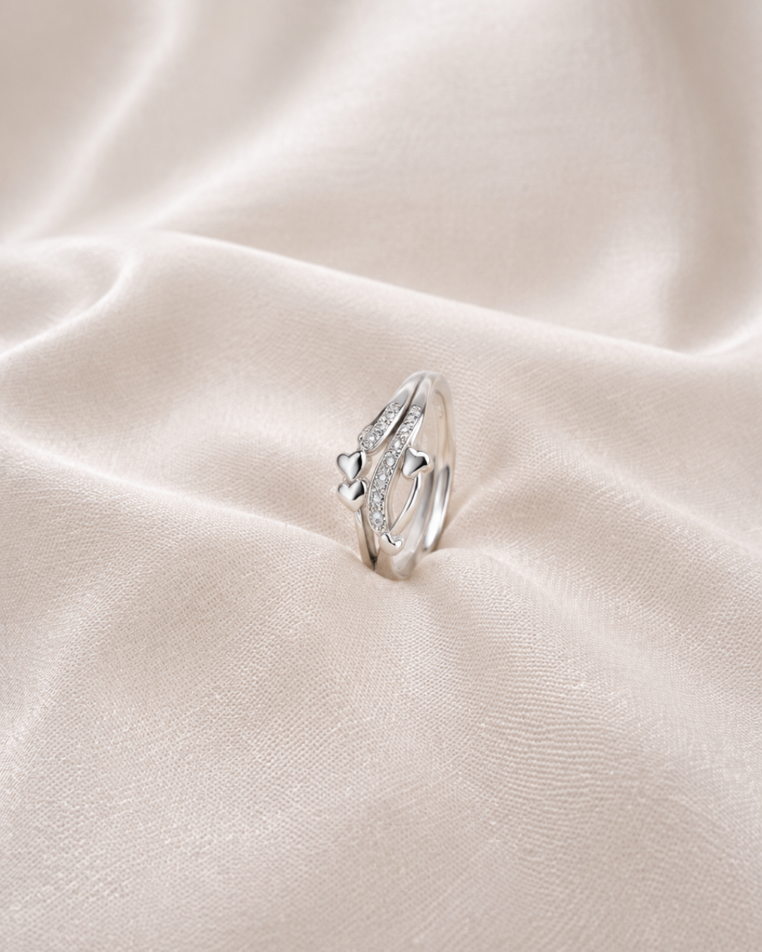 Handcrafted Feather Leaf Ring | 92.5 Sterling Silver