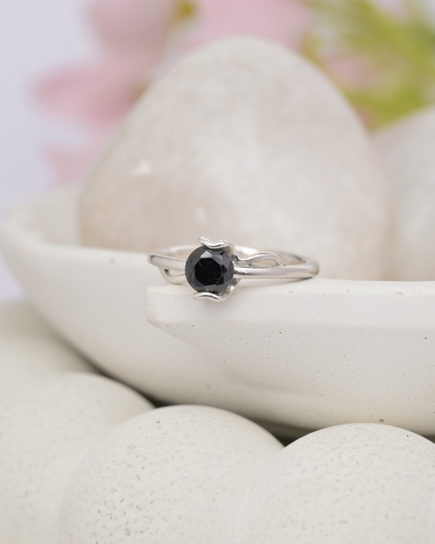 Midnight Bloom Ring