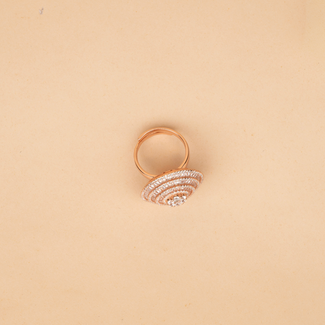 Rose orbit Ring