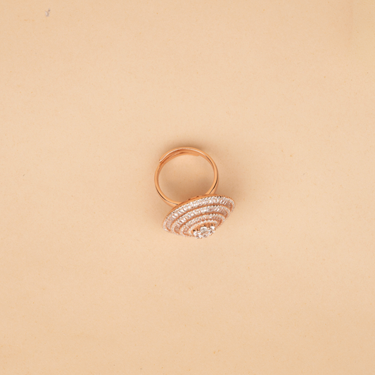 Rose orbit Ring