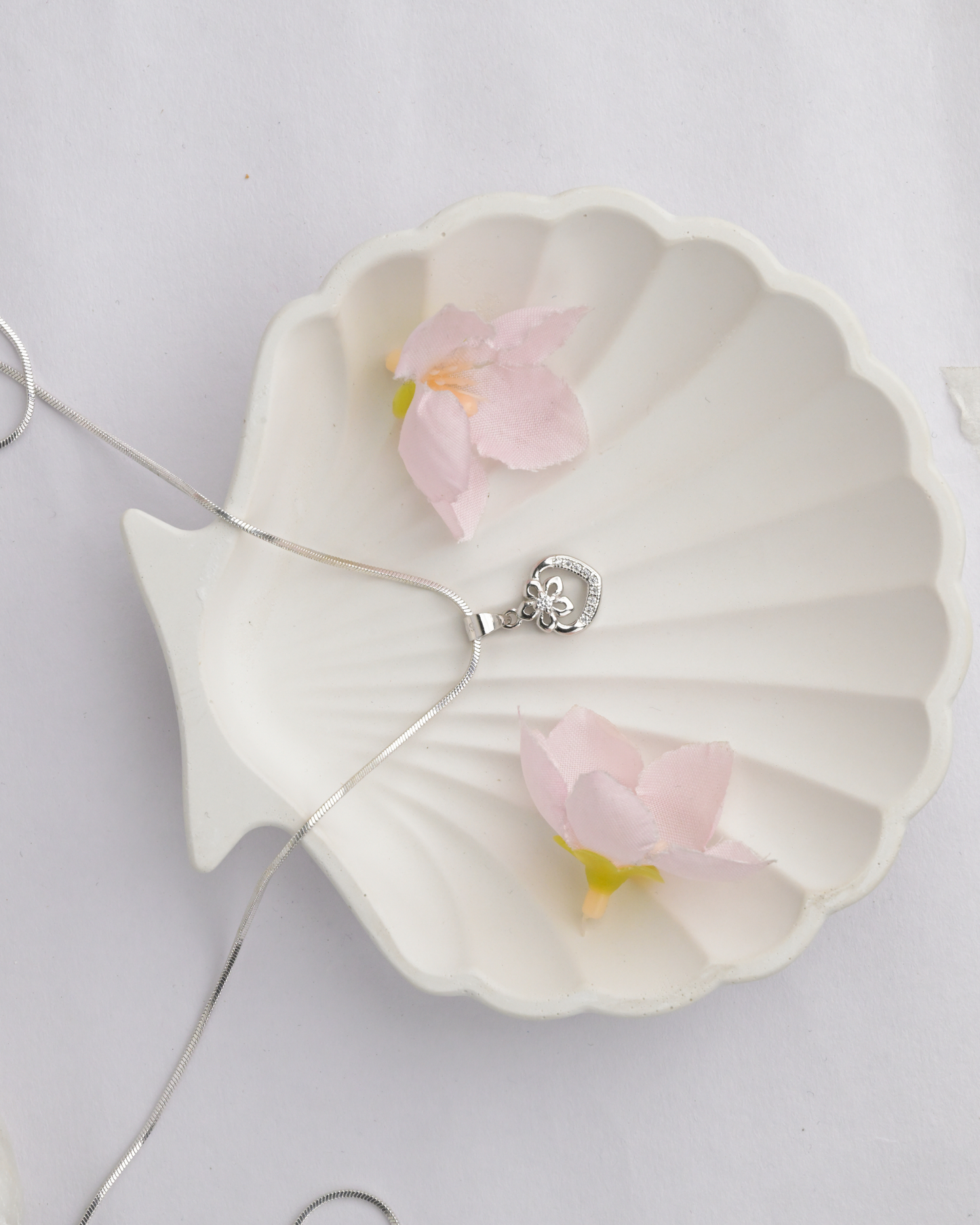 Blooming Heart Pendant