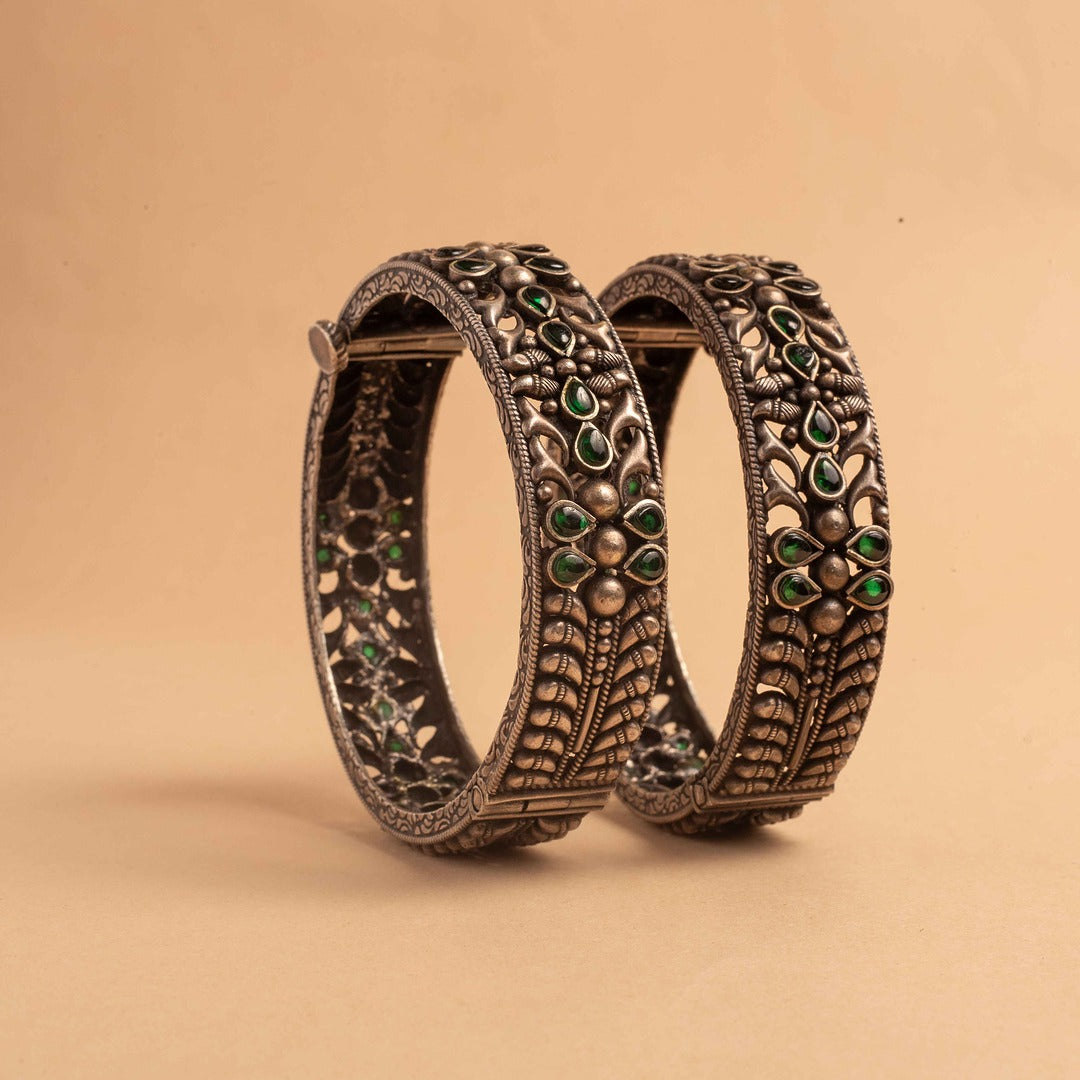 Beautiful Silver Bangles