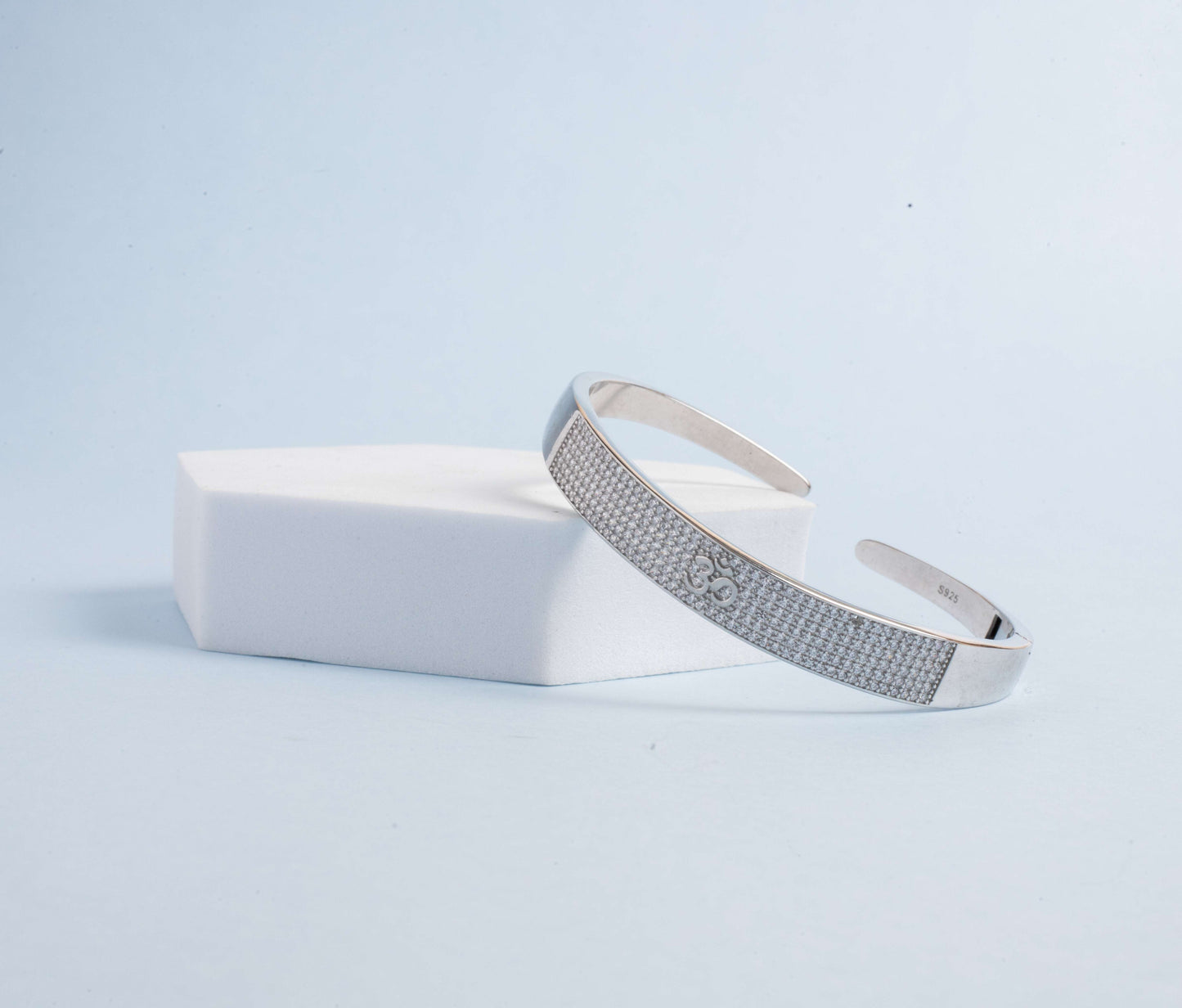 Om Silver Bracelettes