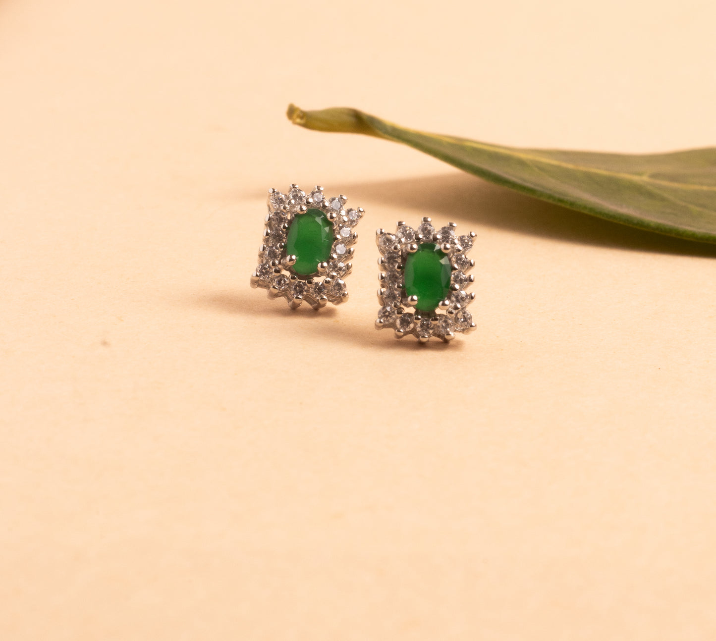 Delicate Stoned Earring