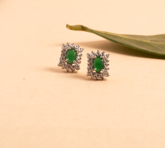 Delicate Stoned Earring