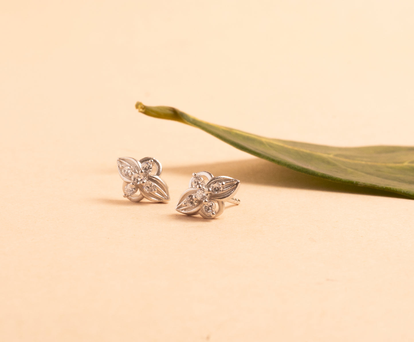 Petite Floral Earring