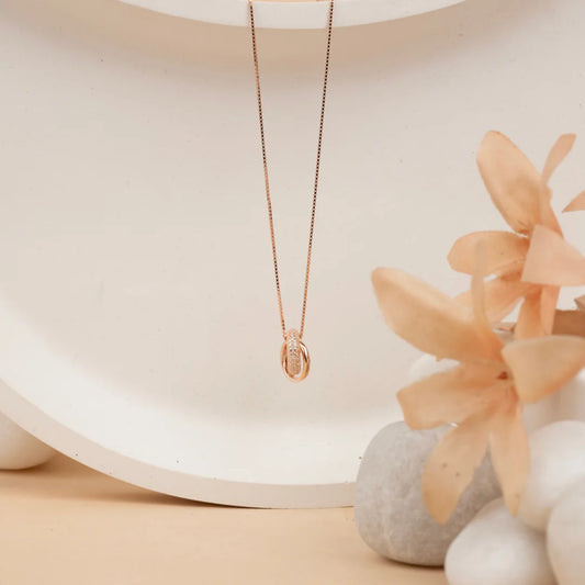 Infinity Embrace Sparkle Pendant - Chain Pendant