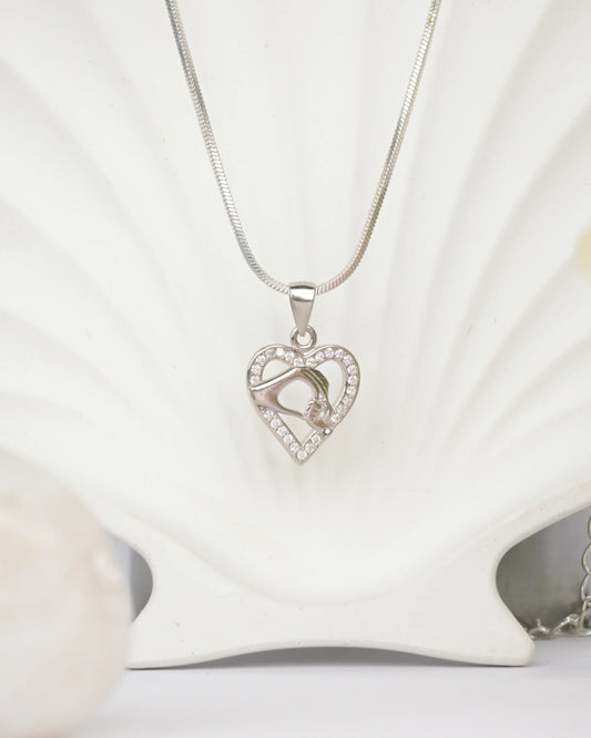 Love Heart Pendant - Chain Pendant