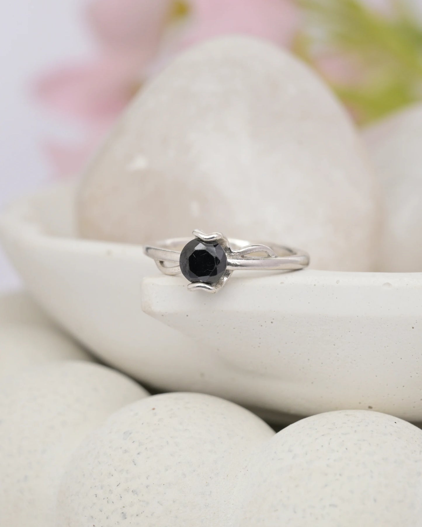 Midnight Bloom Ring - rings