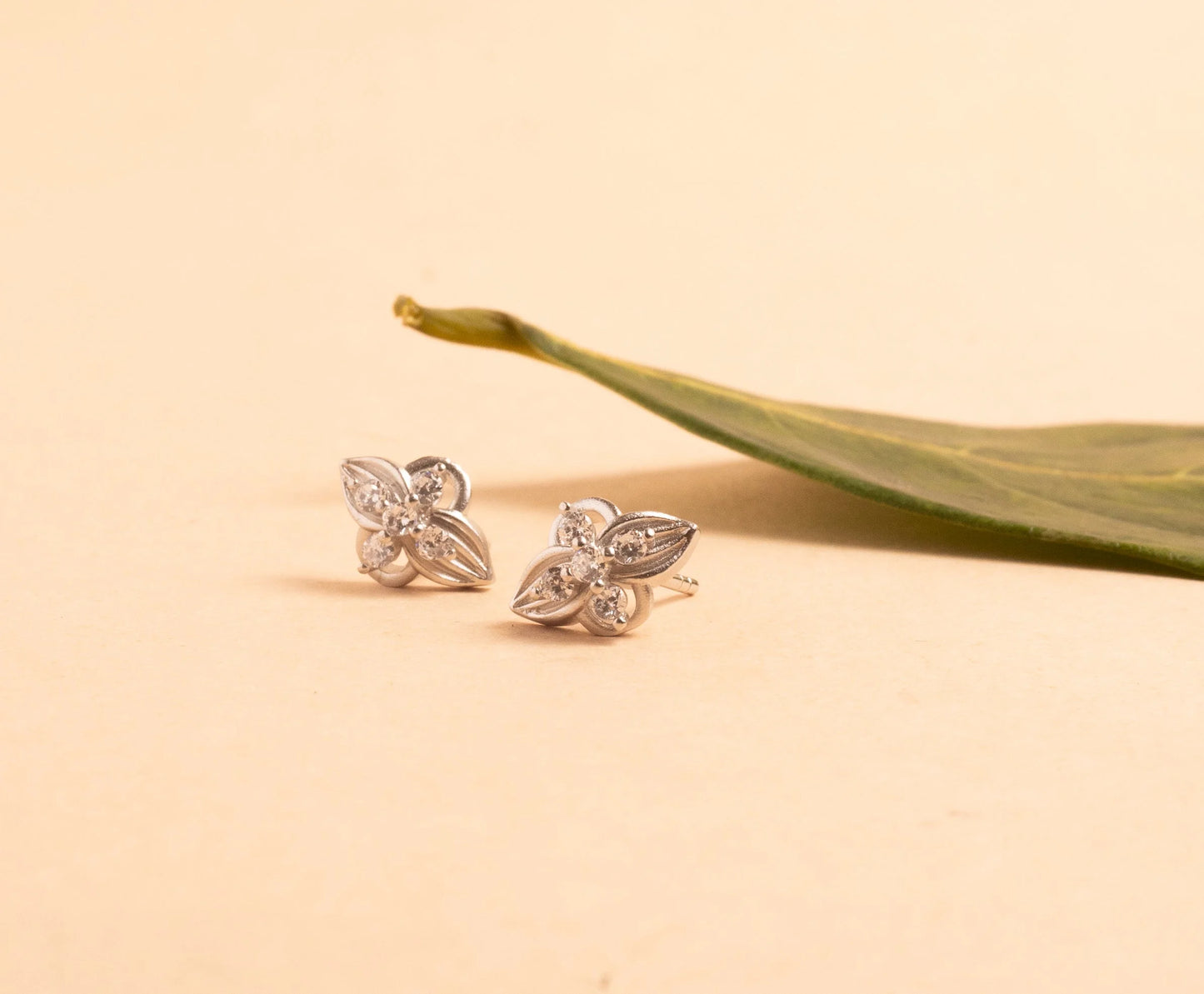 Petite Floral Earring - earring