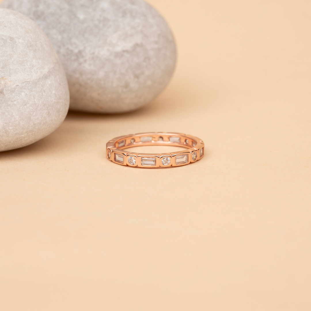 Petite band ring