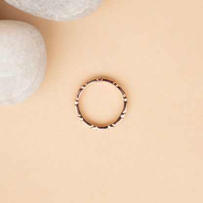 Petite band ring