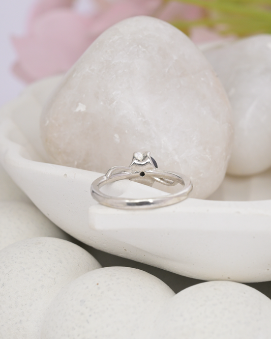 Midnight Bloom Ring