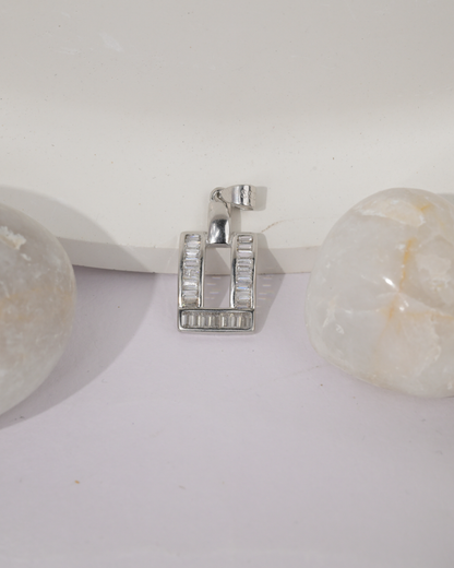 Urban Edge Geometric Pendant | 92.5 Sterling Silver