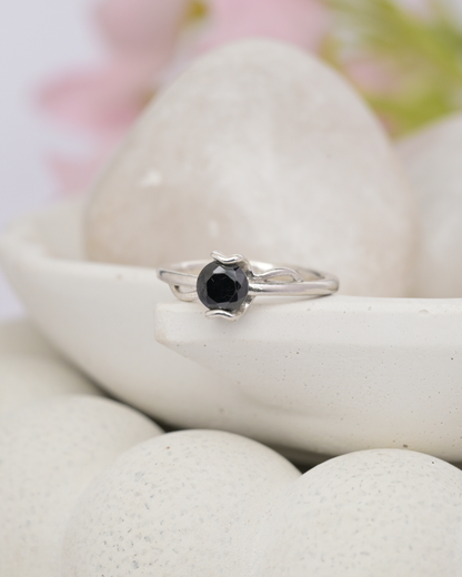 Midnight Bloom Ring