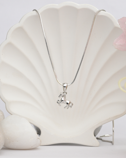Silver Horse Pendant