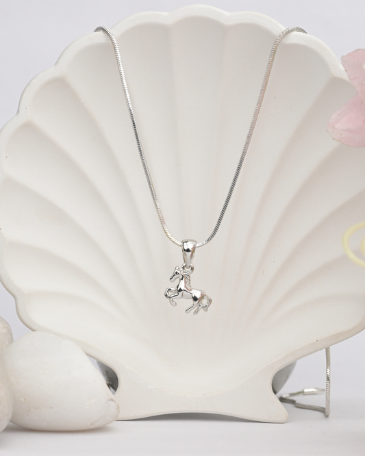 Silver Horse Pendant