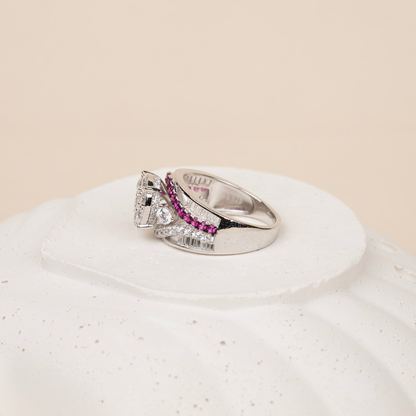 Dew studded ring