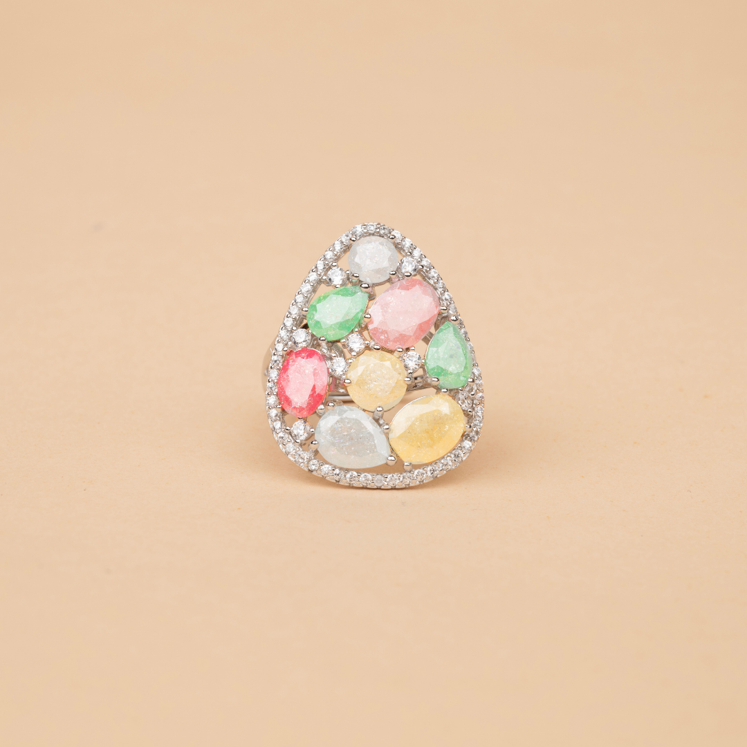 Petaline Dewy ring