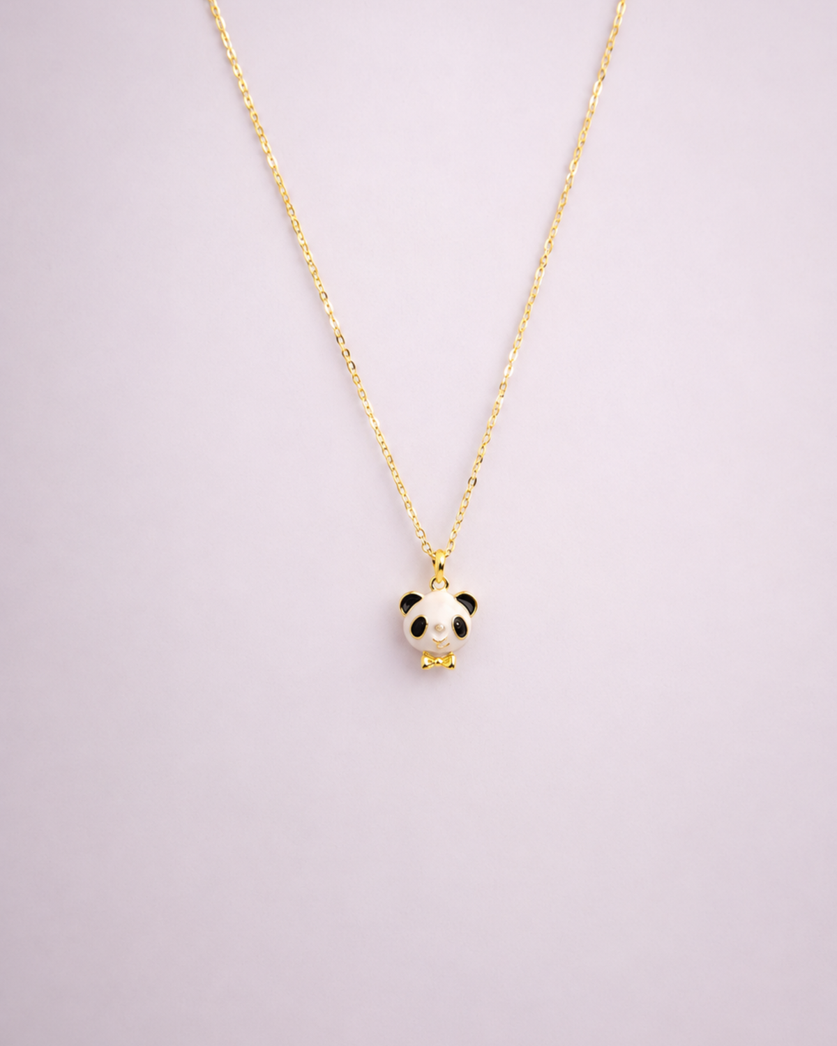 Cute Panda Pendant Necklace | 92.5 Sterling Silver