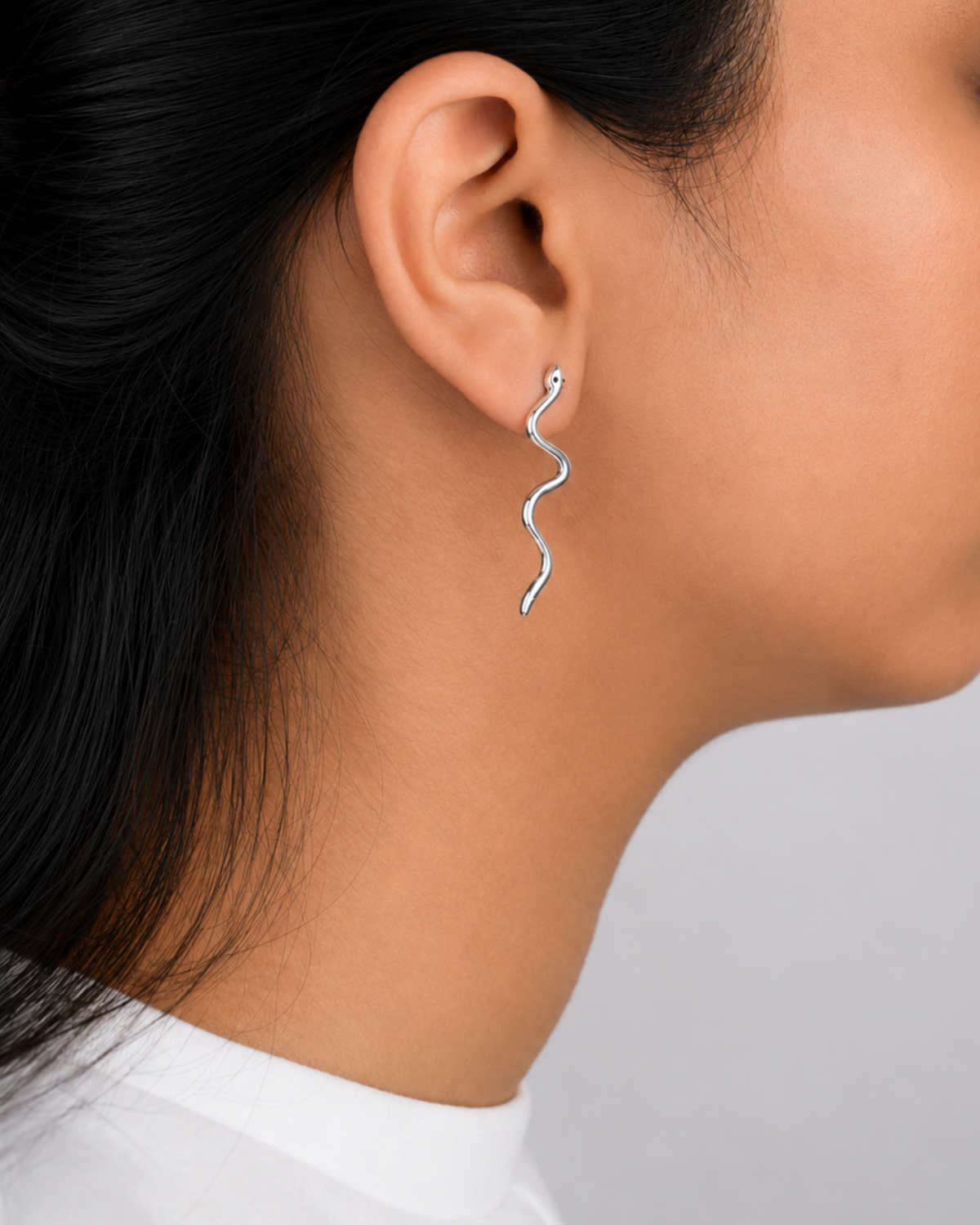 Serpentine Wave Drop Earrings | 92.5 Sterling Silver