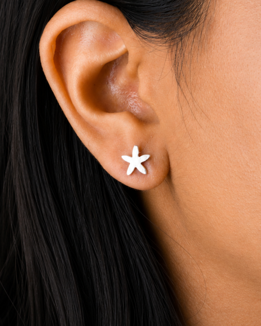 Starfish Stud Earrings | 92.5 Sterling Silver