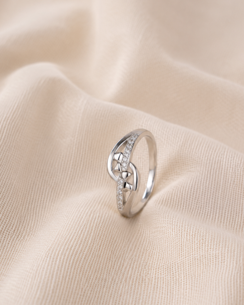 Handcrafted Vine Leaf Ring | 92.5 Sterling Silver