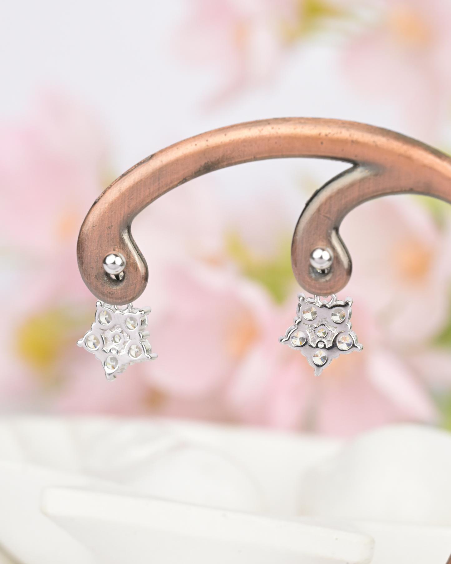 Star Cluster Drop Bugdi Earrings