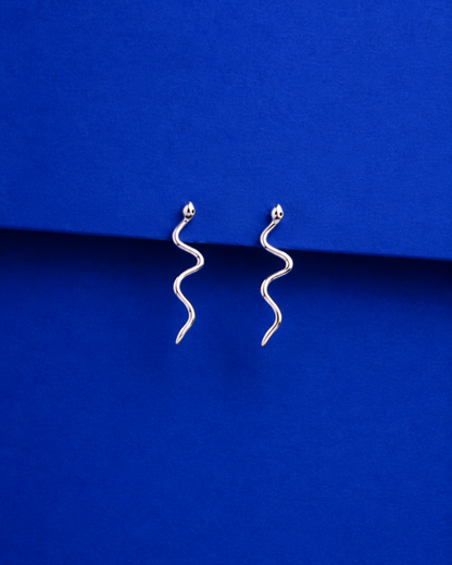 Serpentine Wave Drop Earrings | 92.5 Sterling Silver