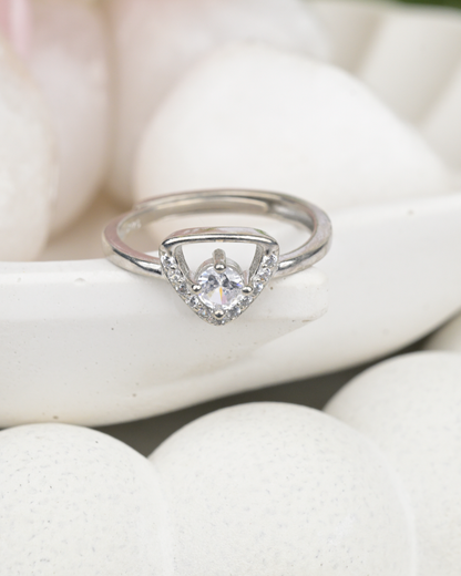 Petite Heart Glow Ring