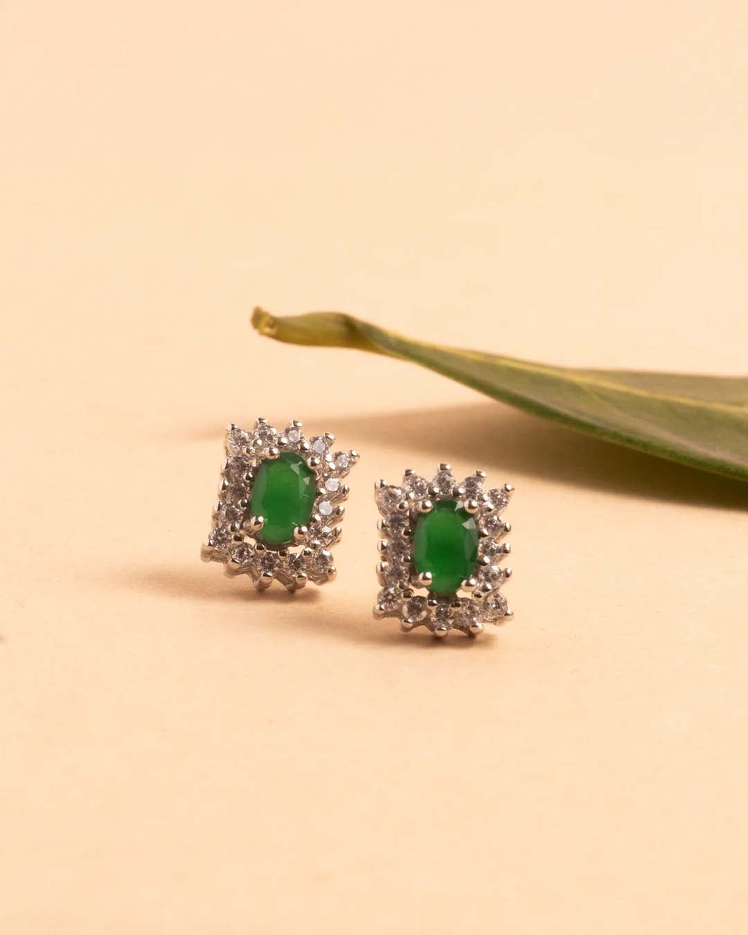 Delicate Stoned Earring