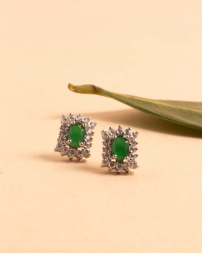 Delicate Stoned Earring