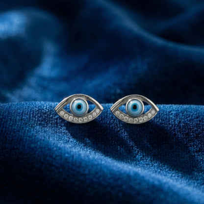 Blue Eye Studs - Silvinity