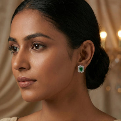 Delicate Stoned Earring