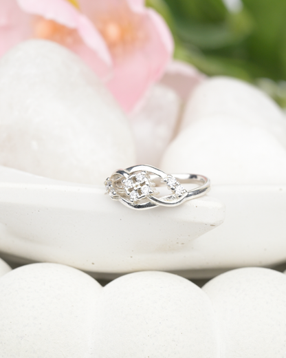 Eternal Knot Sparkle Ring