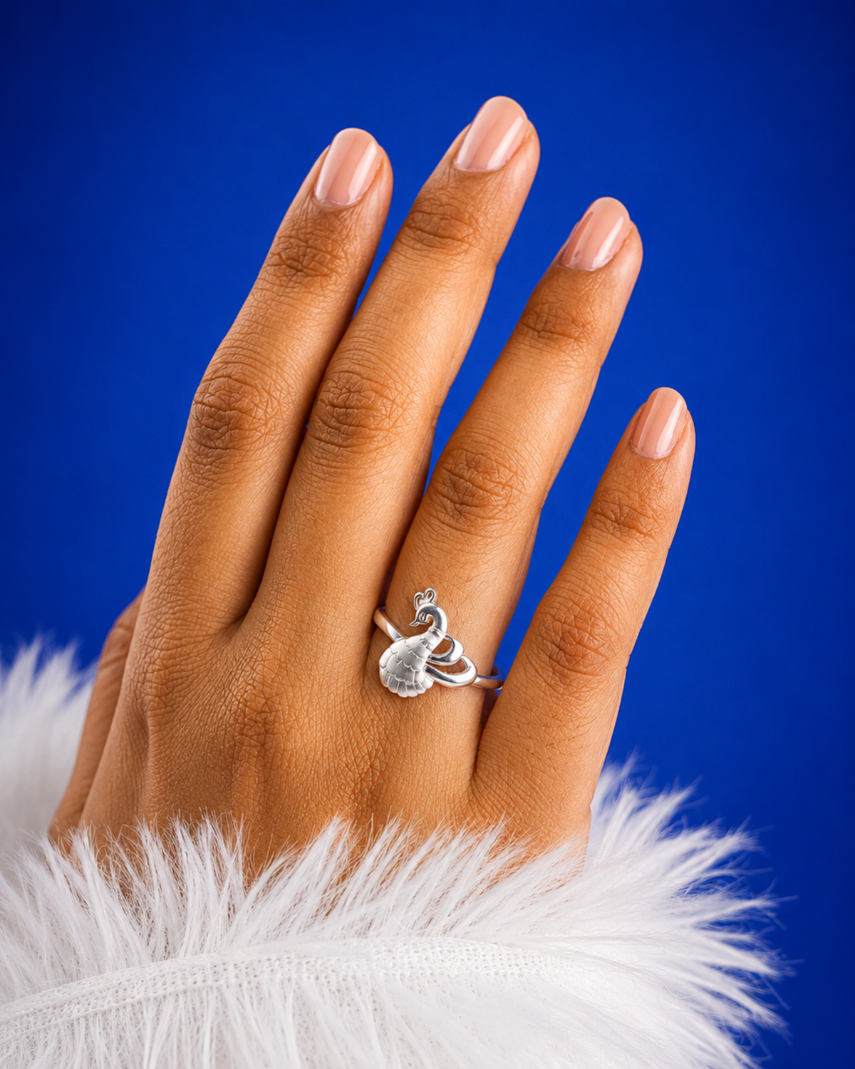 Graceful Swan Ring | 92.5 Sterling Silver