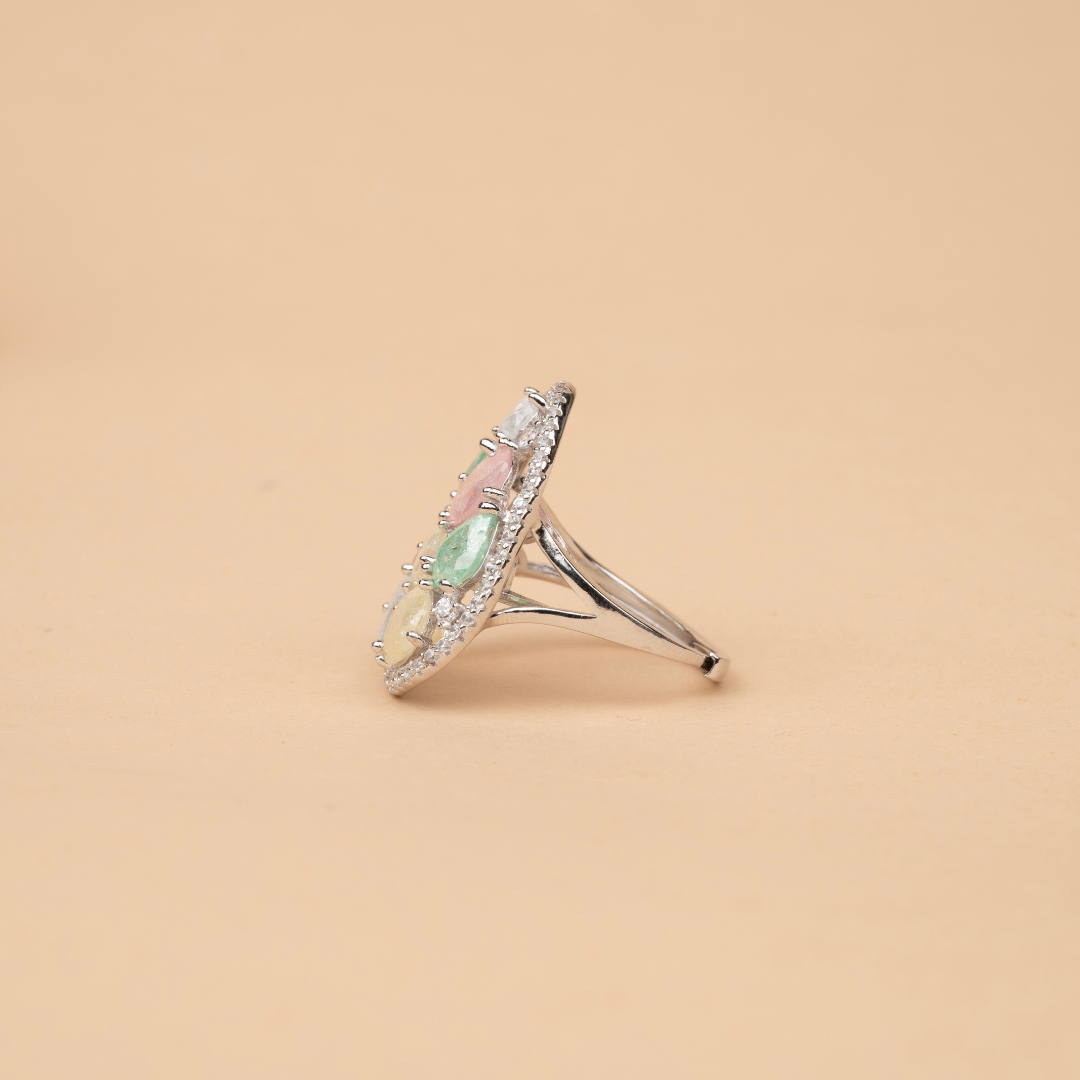 Petaline Dewy ring