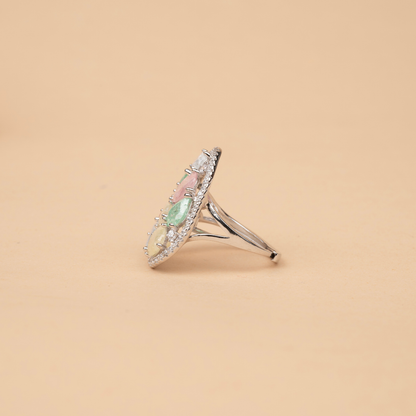 Petaline Dewy ring