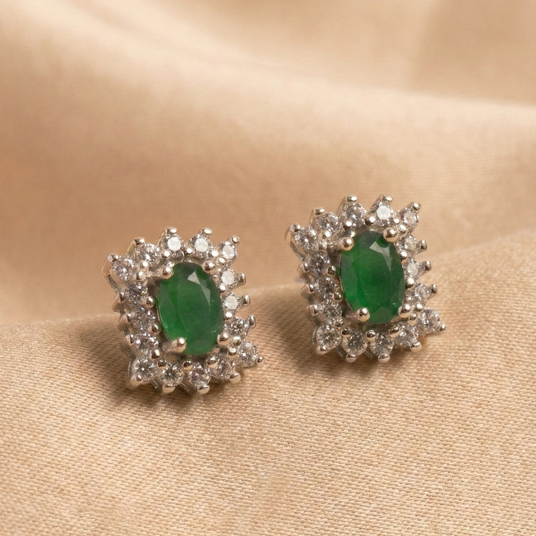 Delicate Stoned Earring
