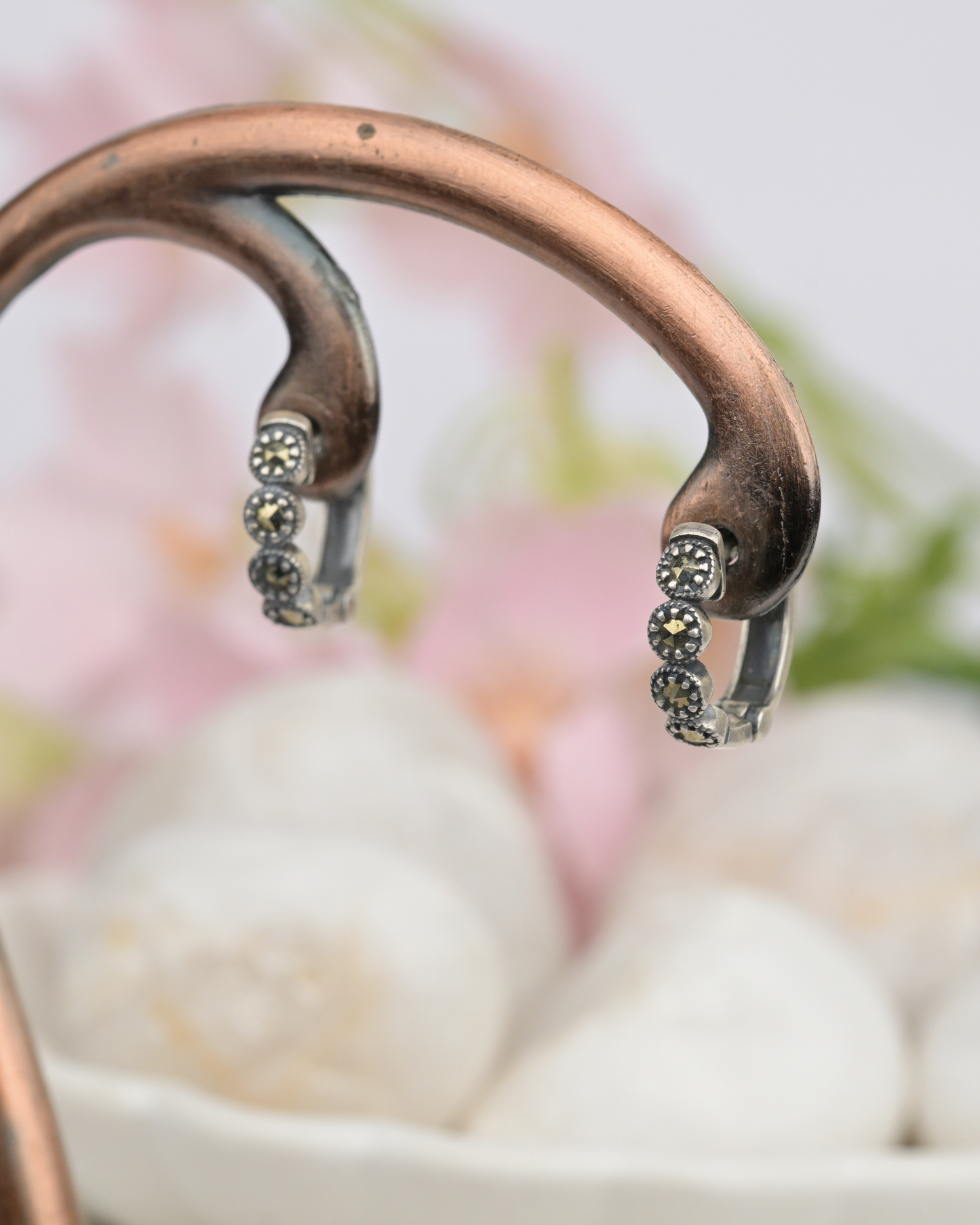 Crystal Hoop Earrings