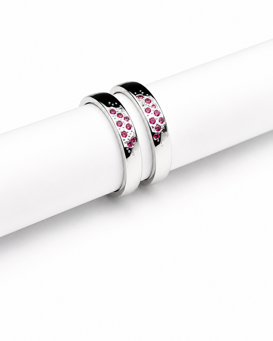 Rosé Stardust Toe Ring | 92.5 Sterling Silver