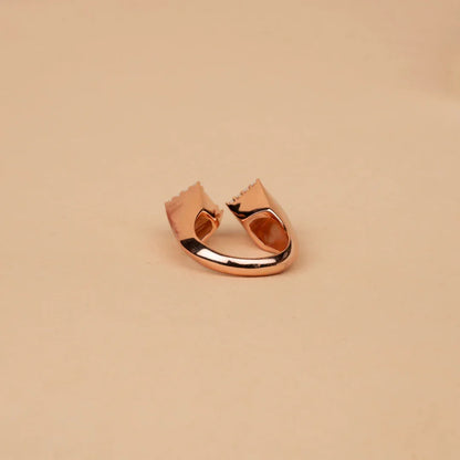 Bezel contemporary ring - Silvinity