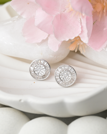 Orbit Sparkle Studs Earrings