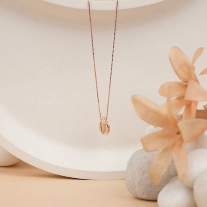Infinity Embrace Sparkle Pendant