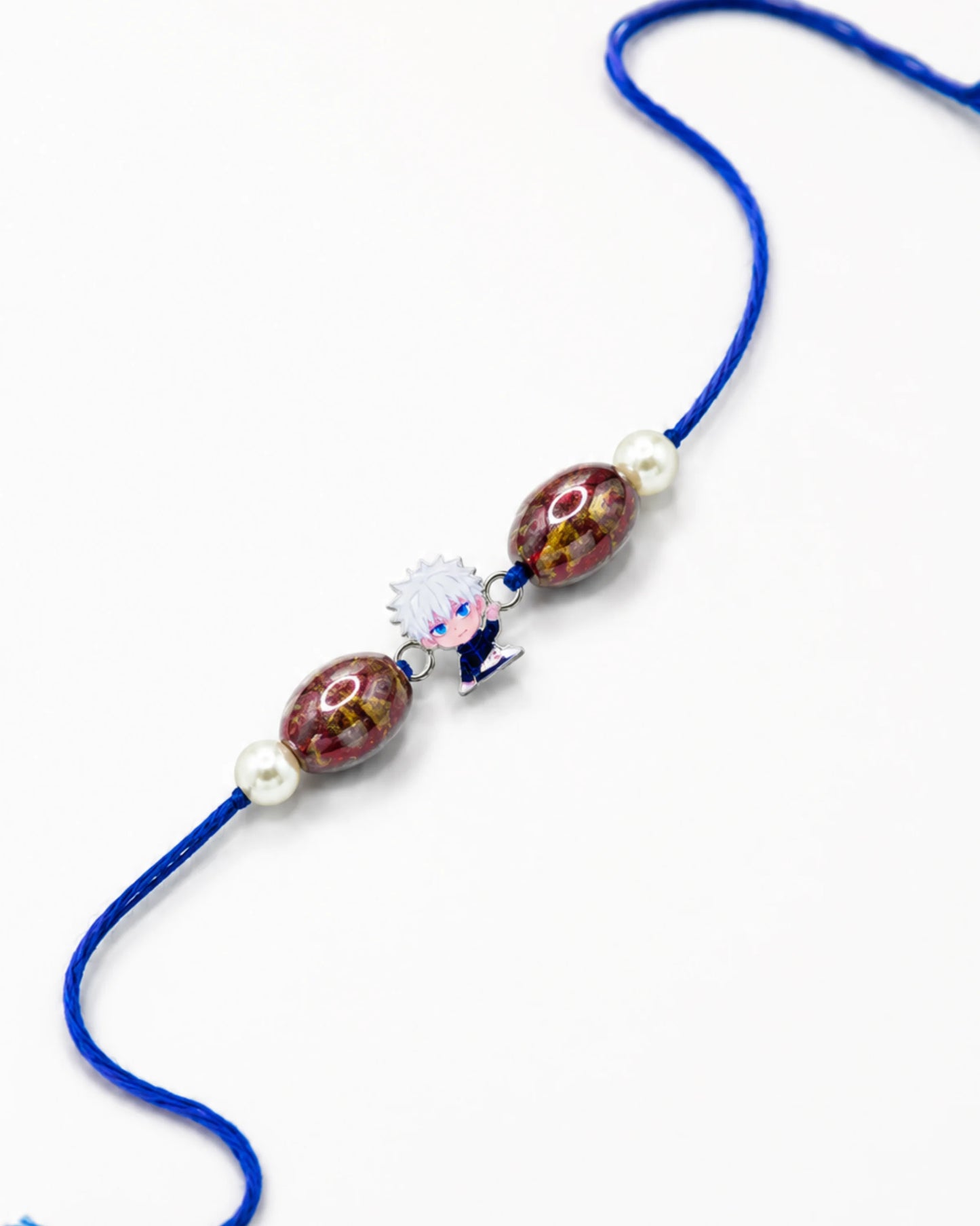 925 Silver Anime Rakhi | Chibi Character Design - Rakhi