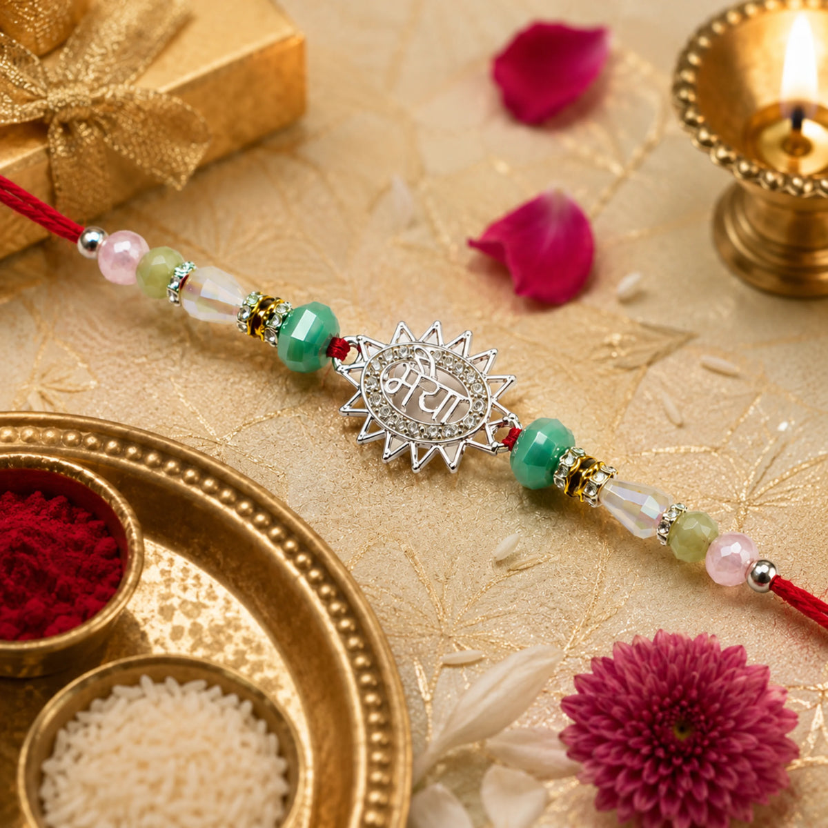 925 Silver Bhaiya Rakhi - Rakhi