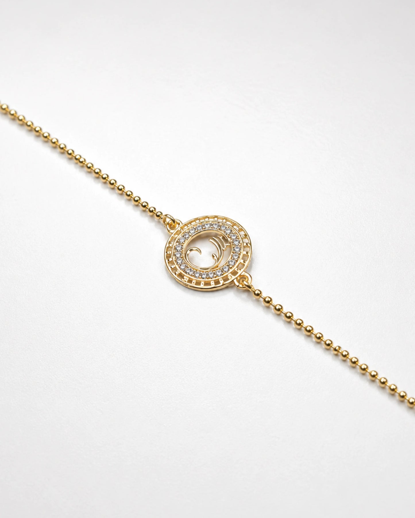 925 Silver Om Bracelet Rakhi | Gold Plated - Rakhi