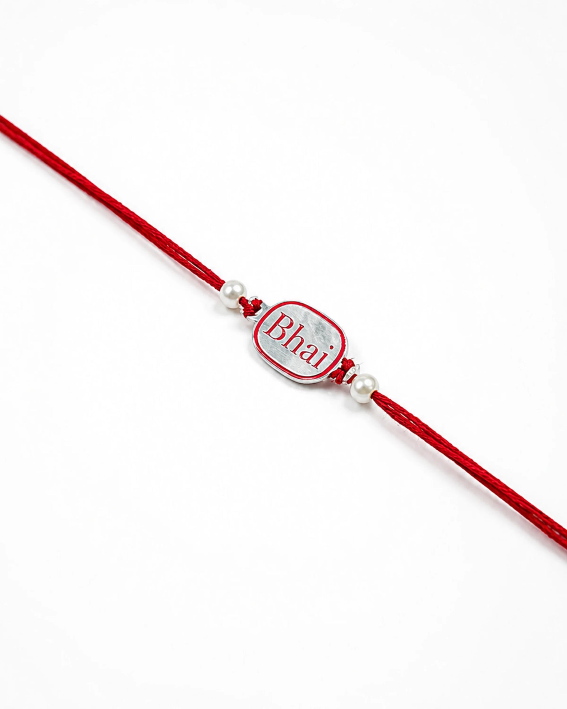 925 Silver Rakhi | Bhai Design - Rakhi