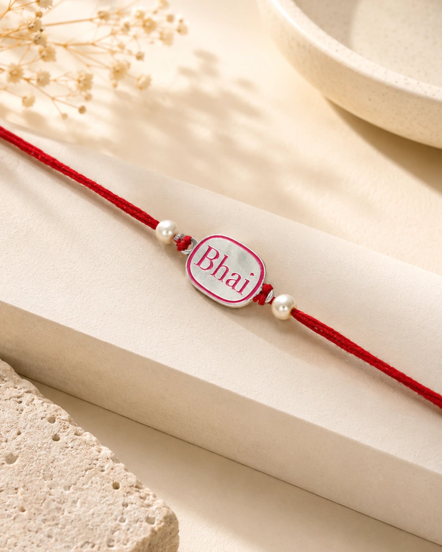 925 Silver Rakhi | Bhai Design - Rakhi