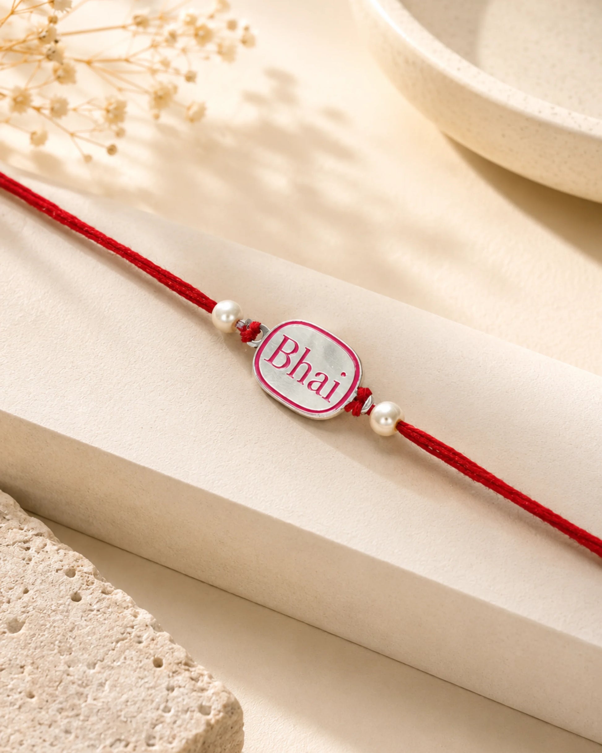 925 Silver Rakhi | Bhai Design - Rakhi